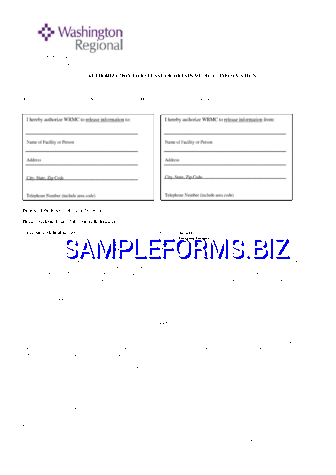 Arkansas Authorization to Release or Obtain Medical Information Form pdf free